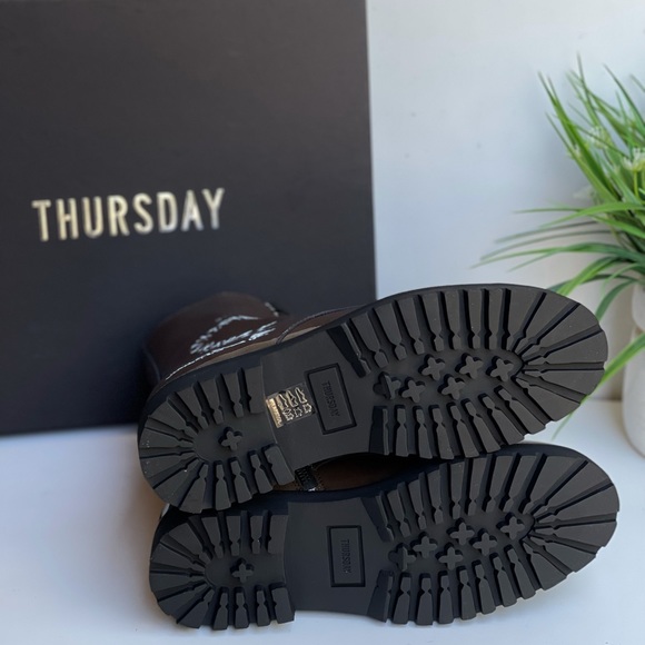 THURSDAY BOOT COMPANY🍂Olive soft Combat Boot 7.5 - Picture 9 of 14